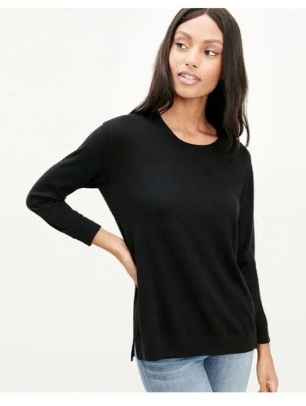 Cashmere Blend Black Sweater Splendid